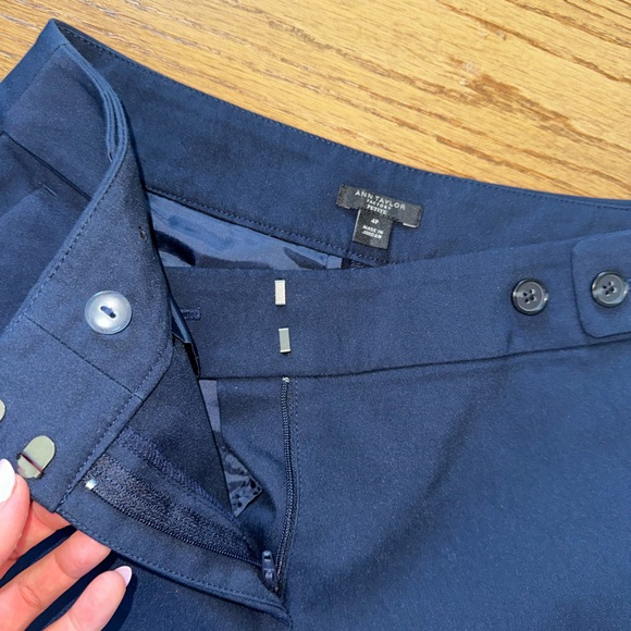 Ann Taylor Navy Trousers - Picture 3 of 4